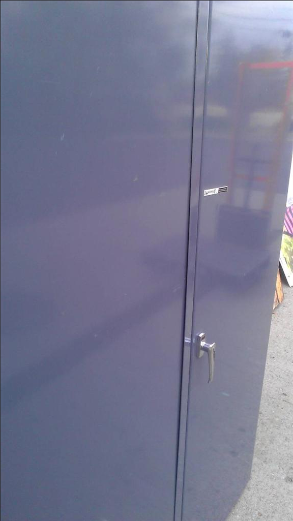 DURHAM HEAVY DUTY STEEL CABINET DOUBLE WALL LAYER STEEL STORAGE TOOL 72hx48wx24d