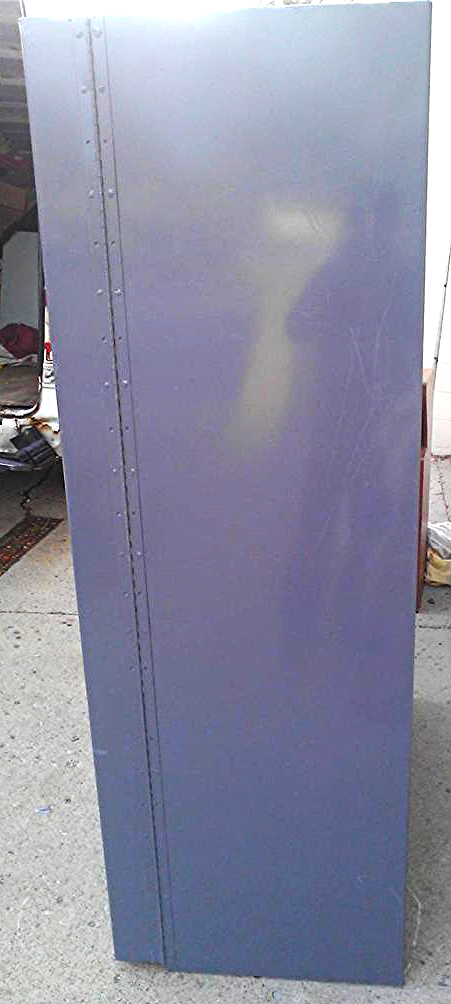 DURHAM HEAVY DUTY STEEL CABINET DOUBLE WALL LAYER STEEL STORAGE TOOL 72hx48wx24d