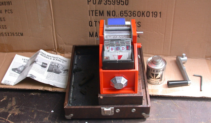 LETERON SYSTEM SIGN MAKER MACHINE ECON-O-SIGN II  PRINTING GRAPHIC ARTS w/MANUAL