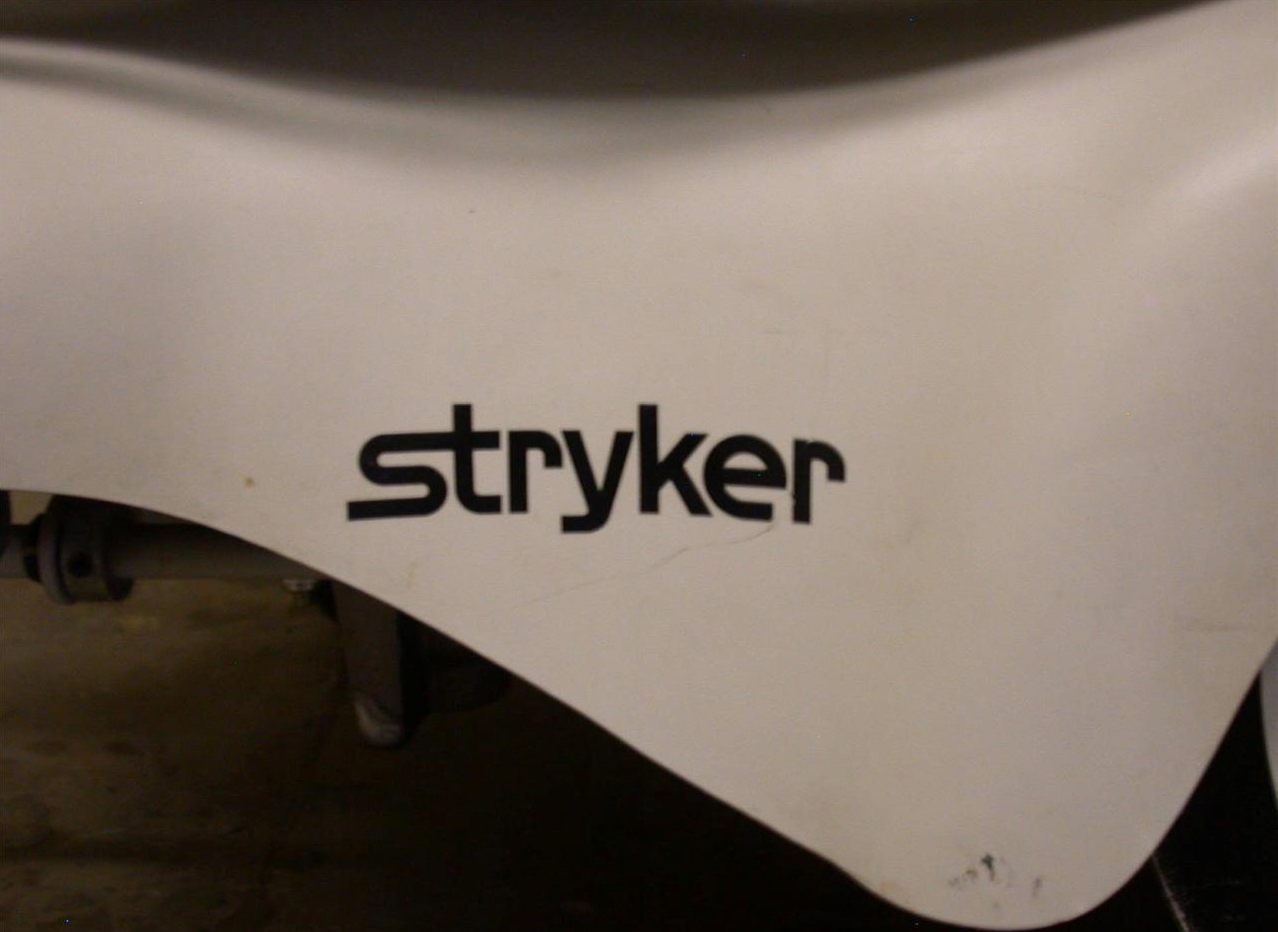 STRYKER 721 BIG WHEEL PAD GLIDEAW HOSPITAL EMERGENCY GURNEY BED STRETCHER OXYGEN