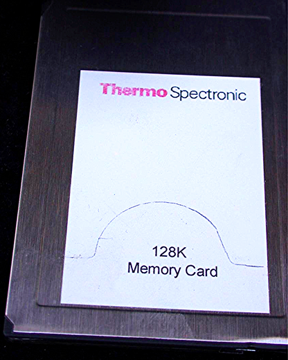 Genesys 2 & 5 SPECTROPHOTOMETER 128K MEMORY SOFTCARD SPECTRONIC ISO 9000 and GLP