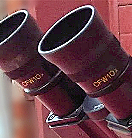 NIKON DIAPHOT MICROSCOPE BODY with 2 CFW10x EYEPIECES STAGE MOUNT FREE SHIPPING