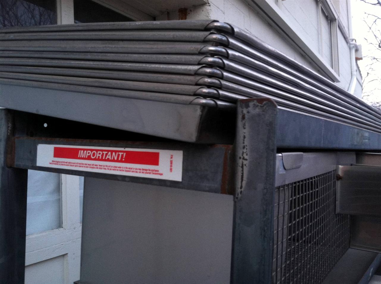 WAHMANN ACME STAINLESS 10 ANIMAL BIRD GAME CAGE HUNT RACK VETERINARY LAB 17x10x7