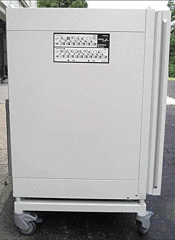 HERA CELL 240 CO2 INCUBATOR by HERAEUS with COPPER TRAYS on Wheels Cart