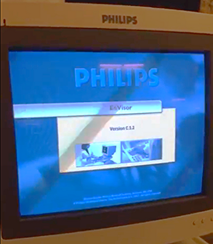 PHILIPS EnVisor C1 M2540A ULTRASOUND SYSTEM C5-2 PROBE & SONY PRINTER / WARRANTY