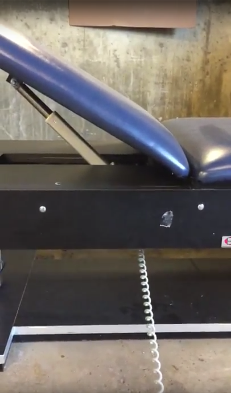 HAUSMANN 4795 HI LO POWER BARIATRIC TABLE BACK-REST REMOTE WATCH VIDEO FREE SHIP