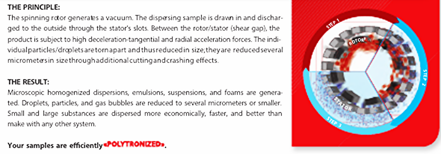 KINEMATICA POLYTRON PT10-35 PCU-11 HOMOGENIZER ROTATOR PTA7 w/ STAND WATCH VIDEO