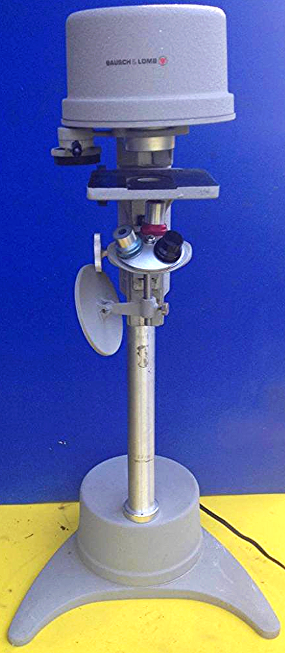 RARE BAUSCH & LOMB PROJECTION 42-63-59 INVERTED MICROSCOPE & STAND FREE SHIPPING