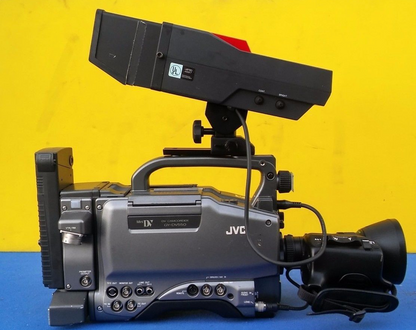 JVC MINI DV GY-DV550 POWER MACRO ZOOM LENS & TELEPROMPTER VIEWFINDER FREE SHIP