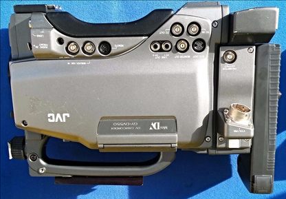 JVC MINI DV GY-DV550 POWER MACRO ZOOM LENS & TELEPROMPTER VIEWFINDER FREE SHIP