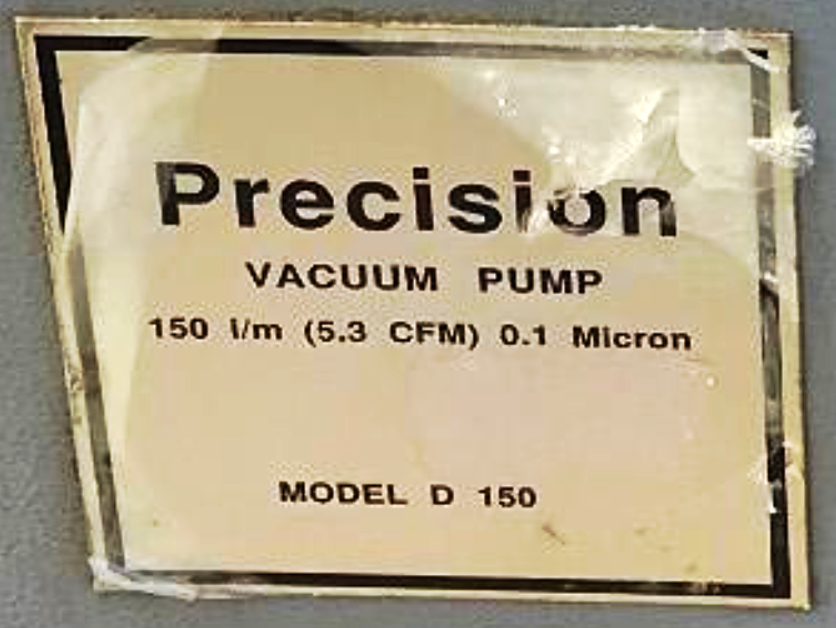 PRECISION SCIENTIFIC MODEL D 150 ROTARY VANE VACUUM PUMP WATCH VIDEO FREE SHIP
