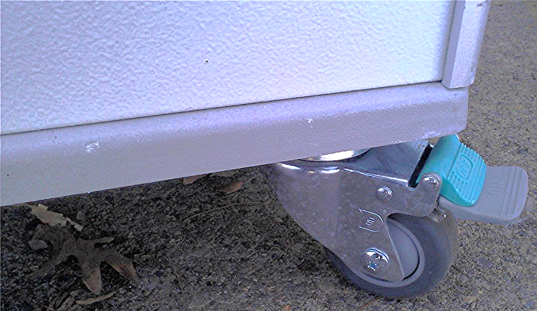 INNERSPACE STANLEY 7000 SERIES HARMONY MEDICAL LABORATORY CART DRAWER ON CASTERS