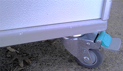 INNERSPACE STANLEY 7000 SERIES HARMONY MEDICAL LABORATORY CART DRAWER ON CASTERS