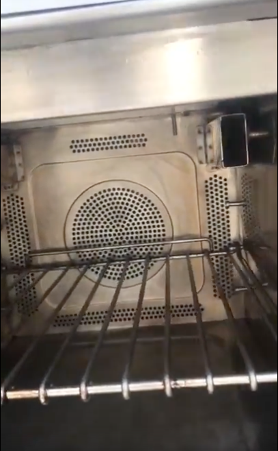 AMANA ACE14 2700W CONVECTION MICROWAVE HEAVY VOLUME COMMERCIAL OVEN WATCH VIDEO