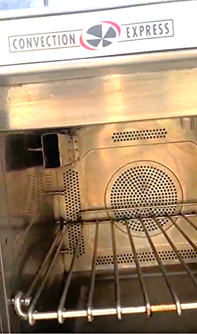 AMANA ACE14 2700W CONVECTION MICROWAVE HEAVY VOLUME COMMERCIAL OVEN WATCH VIDEO