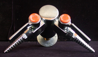 Chicago Water Air DoubleBall Valve Assembly DeckMount LABORATORY FAUCET FreeShip