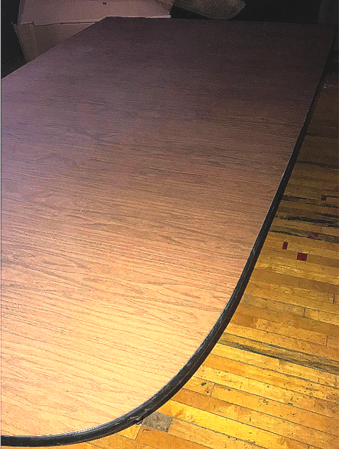 UNIQUE HERMAN MILLER CONFERENCE TABLE ORIGINAL LEGS 8 feet 11"i x 54"i FREESHIP