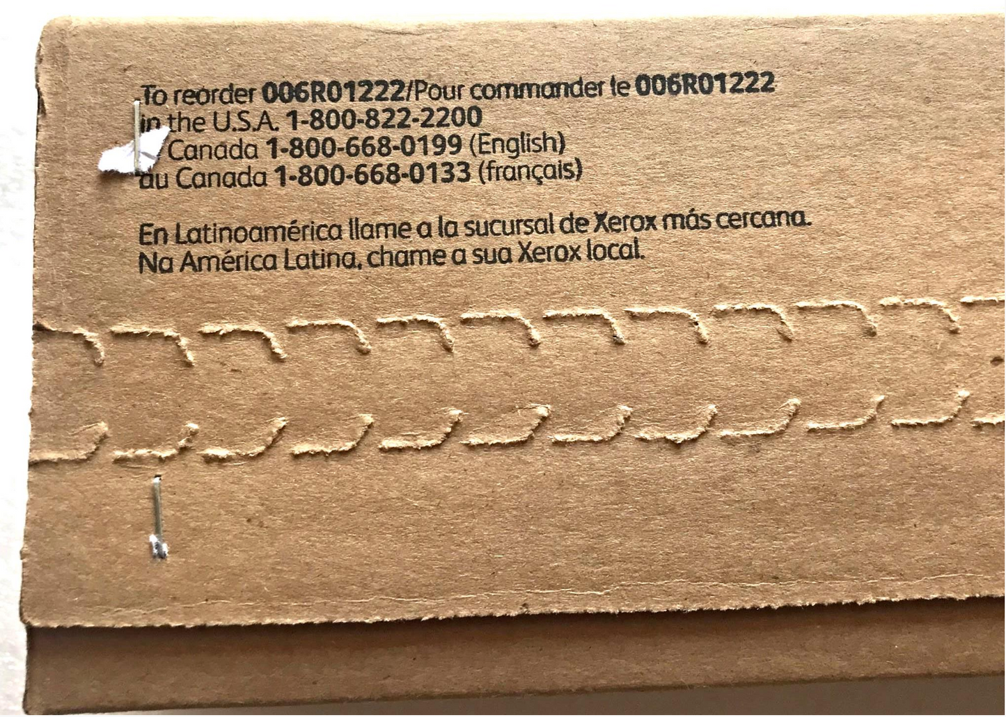 ORIGINAL OEM XEROX CYAN TONER 006R01222 WORKCENTRE 7655 7675 & DocuColor 240 250