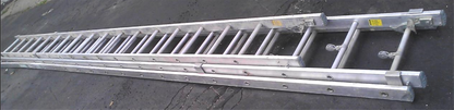 HUGE ALUMINUM 60' FEET TALL TELESCOPIC LADDER byMetallic Ladder MfgCorp FREESHIP