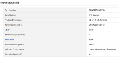 LUFKIN OCN1293SMEF5N 50'ft Replacement Tape for CN1293SMEF59 AtlasClad® FREESHIP