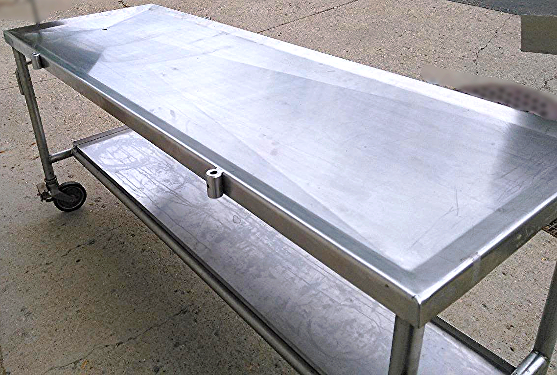LIPSHAW CADAVER CART AUTOPSY TABLE DEER HUNT HOSPITAL VETERINARY FUNERARY FREESH