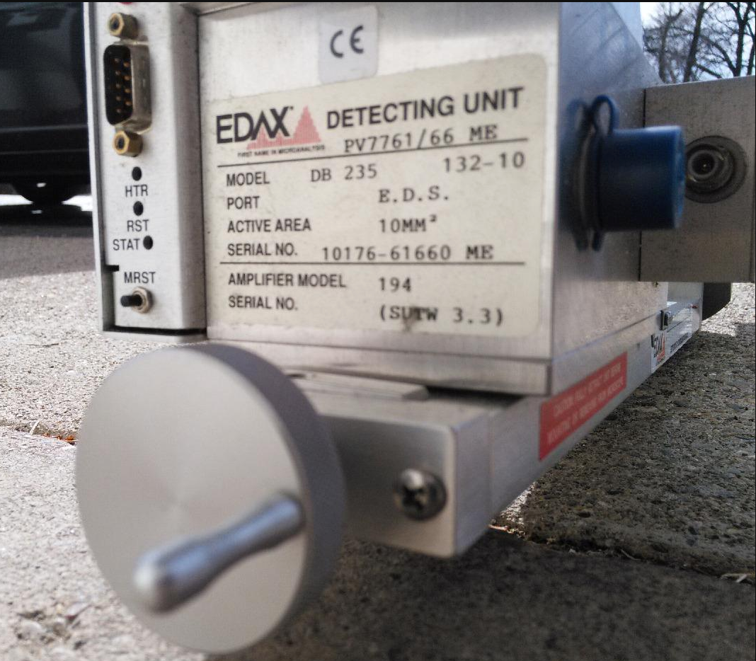 EDAX DETECTING UNIT DB 235 ELECTRON MICROSCOPE FREE SHIPPING