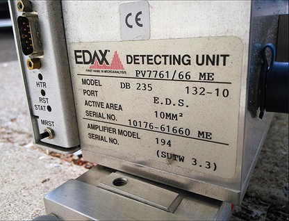 EDAX DETECTING UNIT DB 235 ELECTRON MICROSCOPE FREE SHIPPING