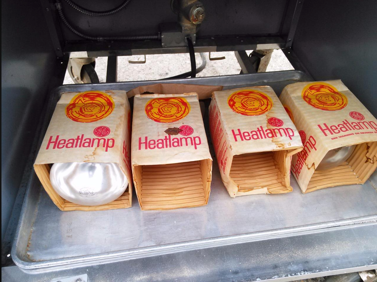 PRECISION BLU-2-BU STEAM MEAT CARVING STATION & MERCO PRODUCTS B 105 A HEAT LAMP