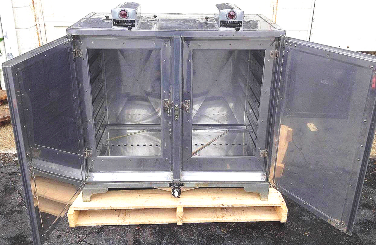 STEAMPUNK STAINLESS ELCONAP ELECTRIC HEAT CONTROL APPARATUS INCUBATOR OVEN B-4-S