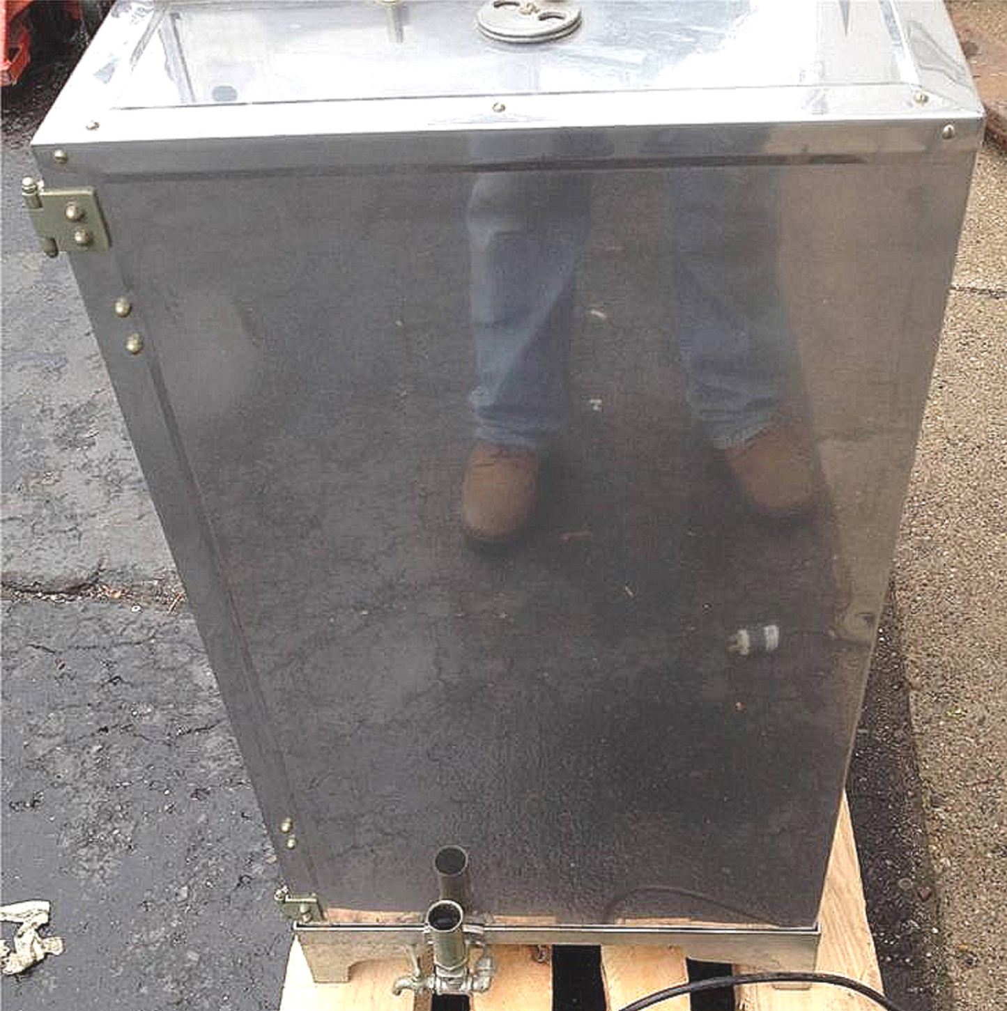 STEAMPUNK STAINLESS ELCONAP ELECTRIC HEAT CONTROL APPARATUS INCUBATOR OVEN B-4-S