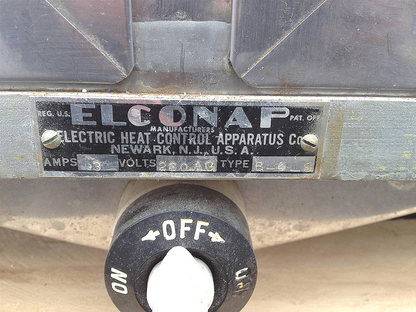 STEAMPUNK STAINLESS ELCONAP ELECTRIC HEAT CONTROL APPARATUS INCUBATOR OVEN B-4-S