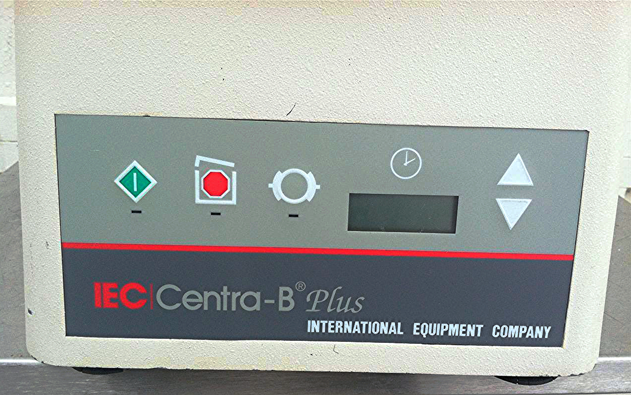 IEC CENTRA - B PLUS INTERNATIONAL CELL WASHING CENTRIFUGE with ROTOR FREE SHIP