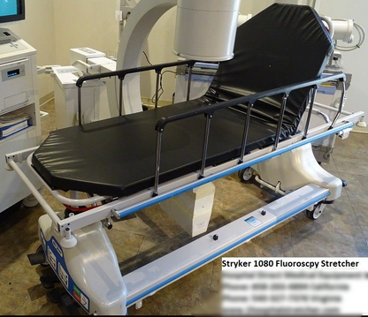 STRYKER 1080 C-ARM FLUOROSCOPY EMERGENCY GURNEY BED STRETCHER HOSPITAL FREE SHIP