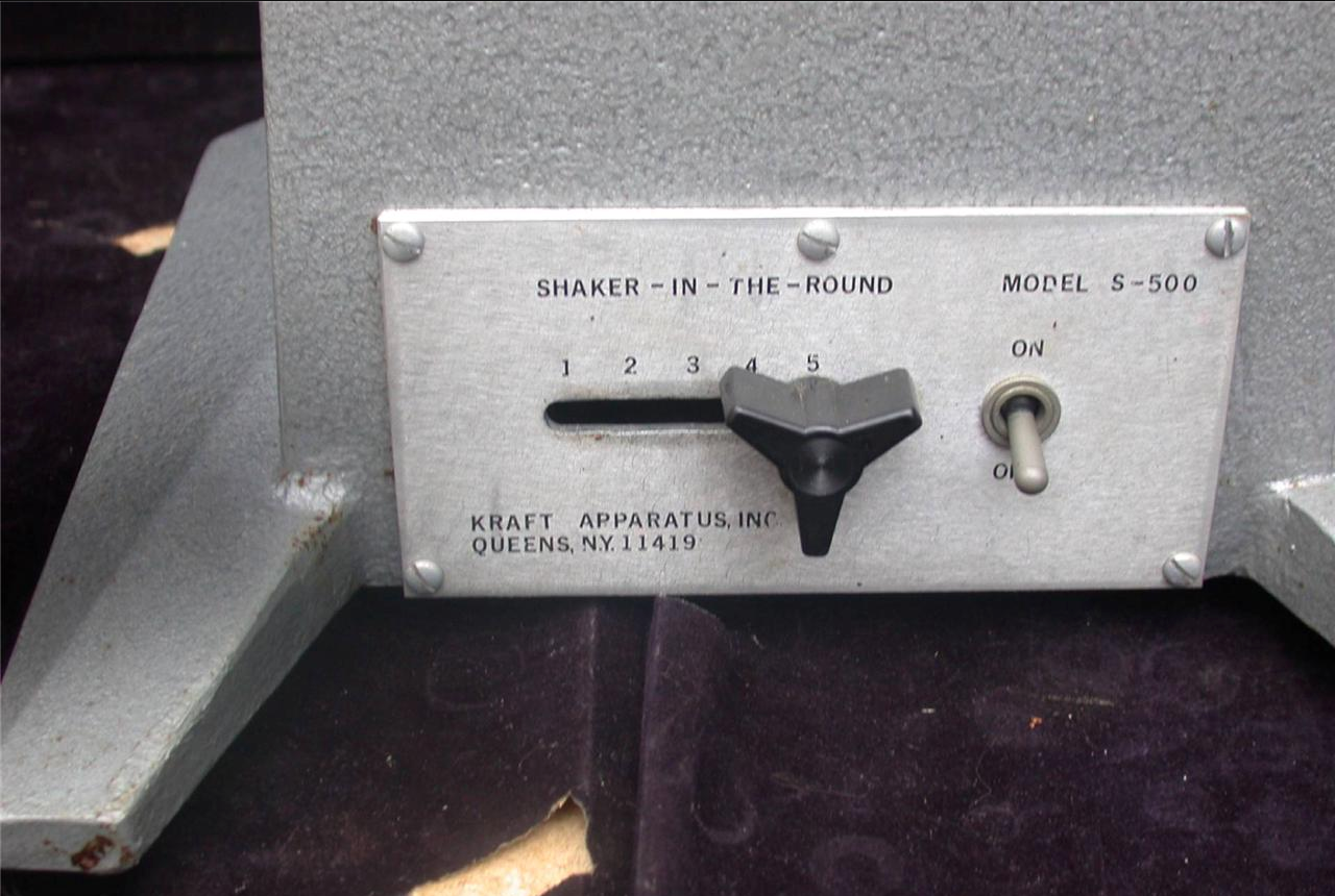 KRAFT SHAKER-IN-THE-ROUND S-500 LAB LABORATORY SHAKER WATCH VIDEO FREE SHIPPING