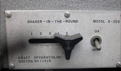 KRAFT SHAKER-IN-THE-ROUND S-500 LAB LABORATORY SHAKER
