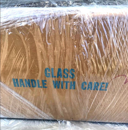 PYREX CORNING 60"x6"INCH ACID-WASTE  DRAINLINE with2 STOPCOCK LAB GLASS FREESHIP