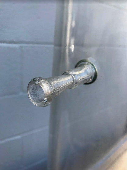 PYREX CORNING 60"x6"INCH ACID-WASTE  DRAINLINE with2 STOPCOCK LAB GLASS FREESHIP