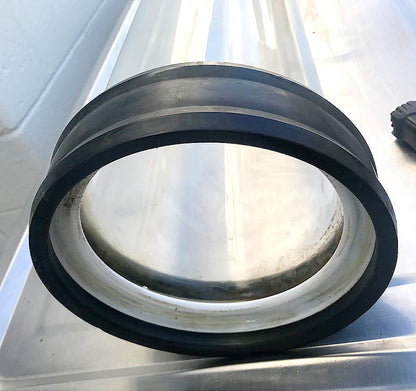 PYREX CORNING 60"x6"INCH ACID-WASTE  DRAINLINE with2 STOPCOCK LAB GLASS FREESHIP