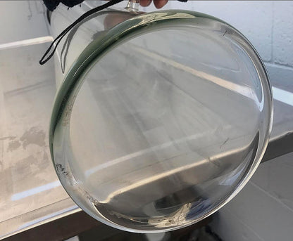 PYREX CORNING 60"x6"INCH ACID-WASTE  DRAINLINE with2 STOPCOCK LAB GLASS FREESHIP