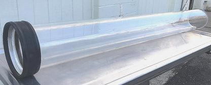 PYREX CORNING 60"x6"INCH ACID-WASTE  DRAINLINE with2 STOPCOCK LAB GLASS FREESHIP