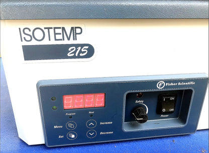 FISHER ISOTEMP 215 DUAL CHAMBER DIGITAL WATER BATH PERFECT WATCH VIDEO FREE SHIP
