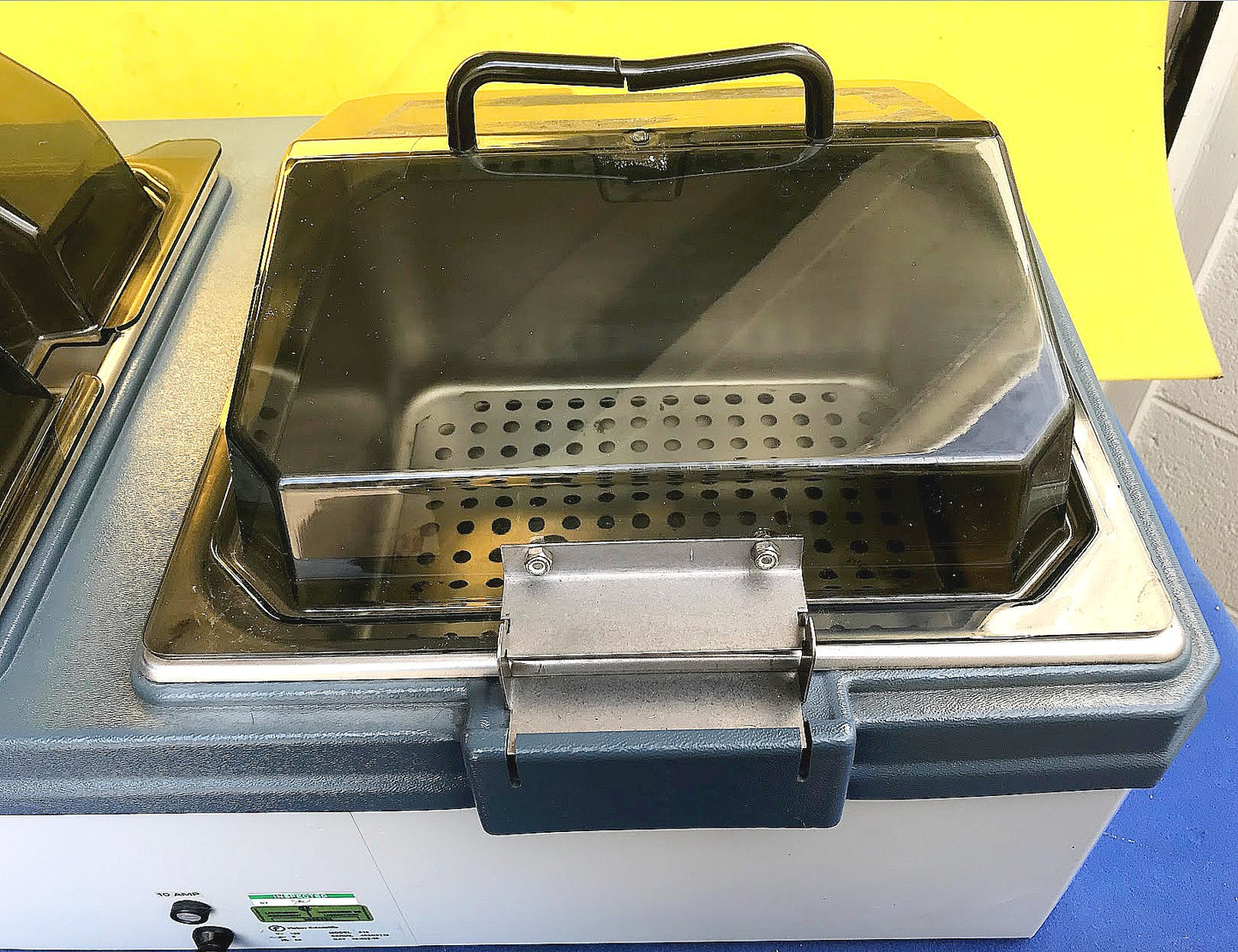 FISHER ISOTEMP 215 DUAL CHAMBER DIGITAL WATER BATH PERFECT WATCH VIDEO FREE SHIP