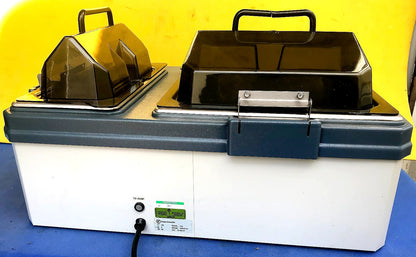 FISHER ISOTEMP 215 DUAL CHAMBER DIGITAL WATER BATH PERFECT WATCH VIDEO FREE SHIP