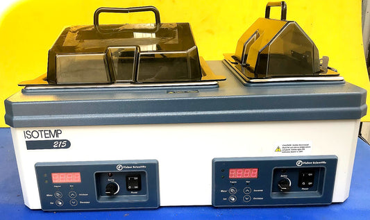 FISHER ISOTEMP 215 DUAL CHAMBER DIGITAL WATER BATH PERFECT WATCH VIDEO FREE SHIP