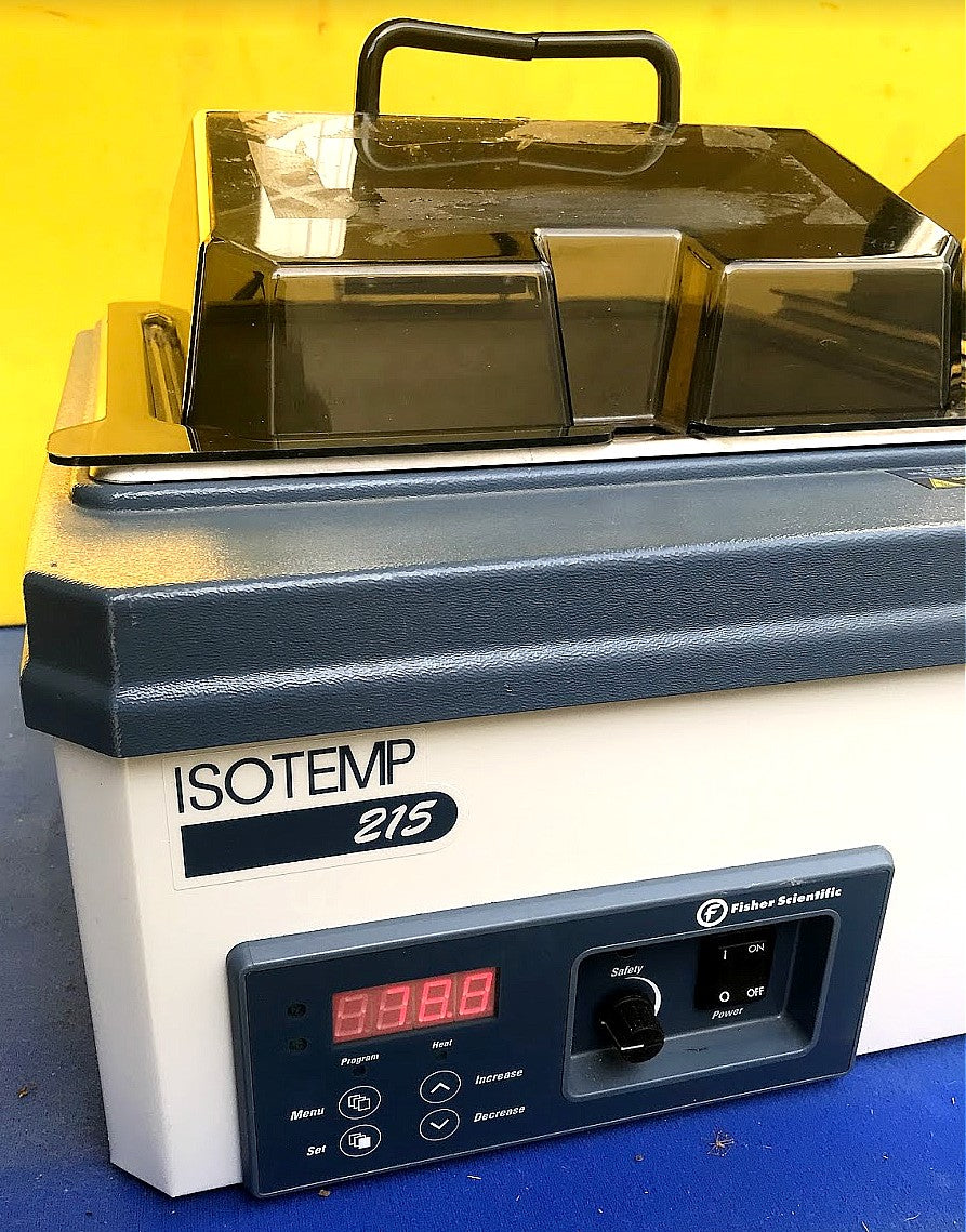 FISHER ISOTEMP 215 DUAL CHAMBER DIGITAL WATER BATH PERFECT WATCH VIDEO FREE SHIP