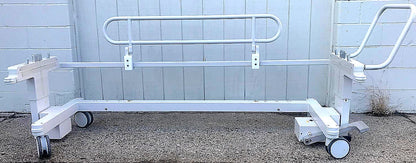 PHILIPS FLEX TRAK NON MAGNETIC MRI TROLLEY HOSPITAL GURNEY FLEX  HILO WATCHVIDEO