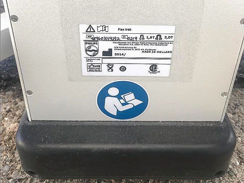 PHILIPS INGENIA 3.0T MRI SYSTEM & FLEX TRAK NON MAGNETIC MRI TROLLEY WATCH VIDEO