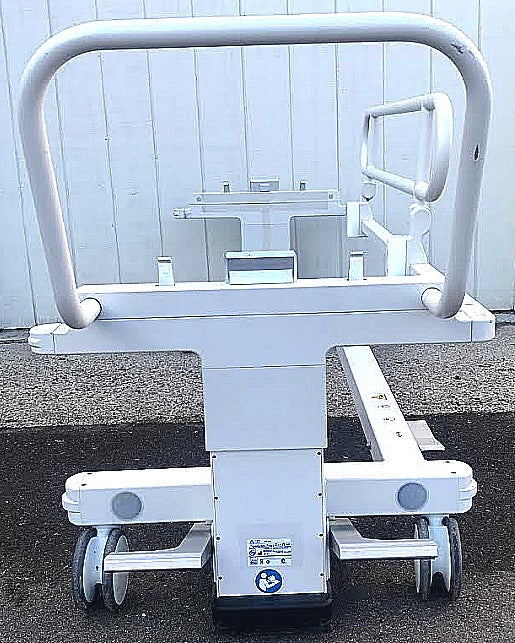 PHILIPS FLEX TRAK NON MAGNETIC MRI TROLLEY HOSPITAL GURNEY FLEX  HILO WATCHVIDEO