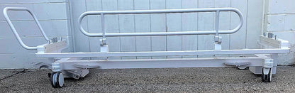 PHILIPS FLEX TRAK NON MAGNETIC MRI TROLLEY HOSPITAL GURNEY FLEX  HILO WATCHVIDEO