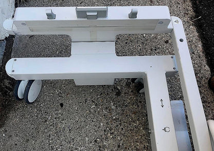 PHILIPS FLEX TRAK NON MAGNETIC MRI TROLLEY HOSPITAL GURNEY FLEX  HILO WATCHVIDEO